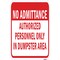 Signmission Safety Sign, 12 in Height, Aluminum, 25109 A-1218-25109 - alternate 1